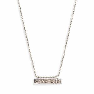 Kendra Scott | EUC Silver Drusy Necklace